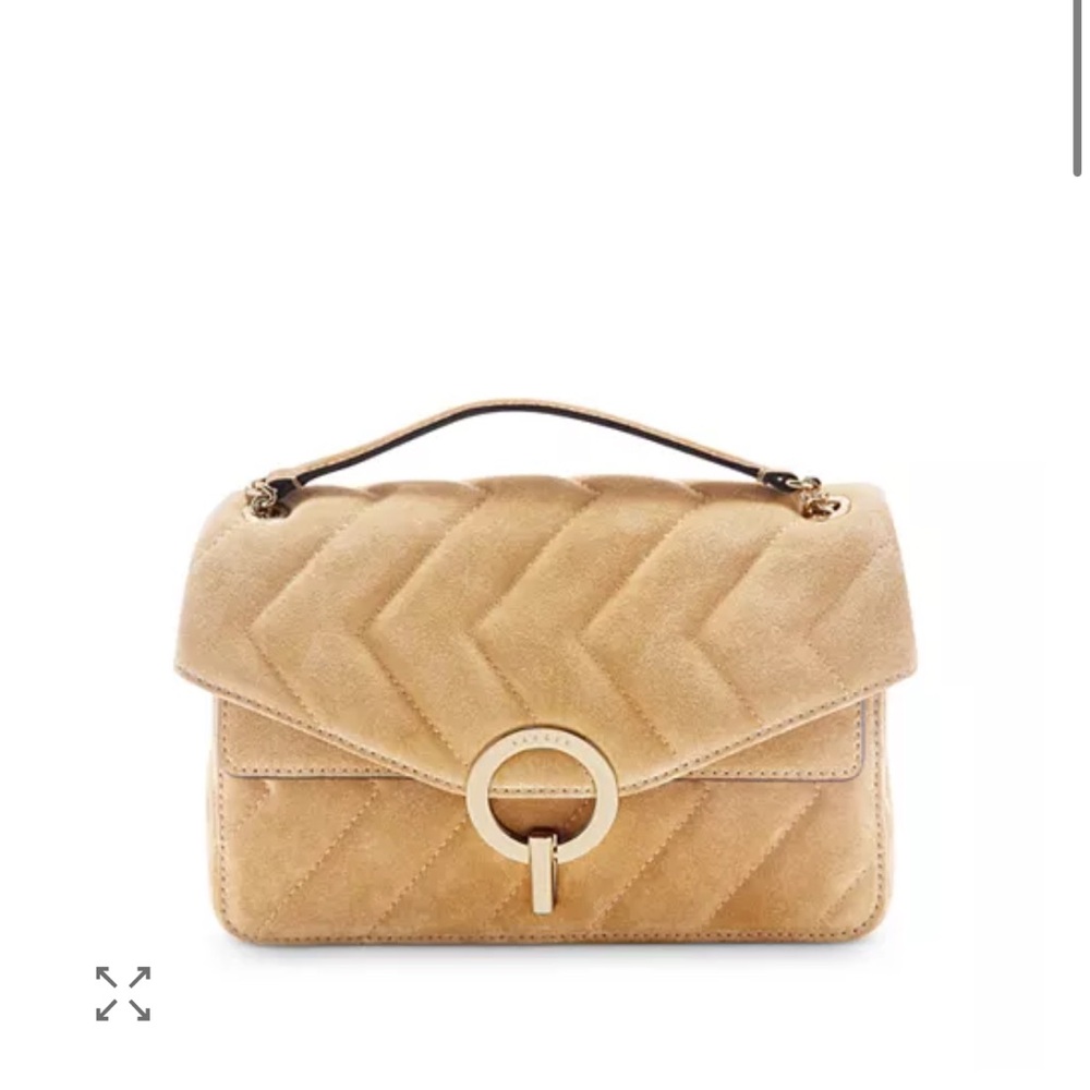 Sandro Suede Yza Bag